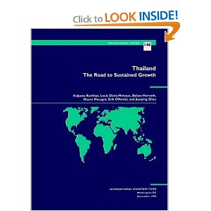 Thailand The Road to Sustained Growth (Occasional Paper (Intl Monetary Fund))
